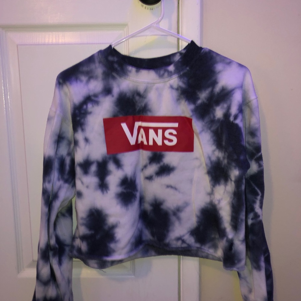 Tye Die Vans Sweater